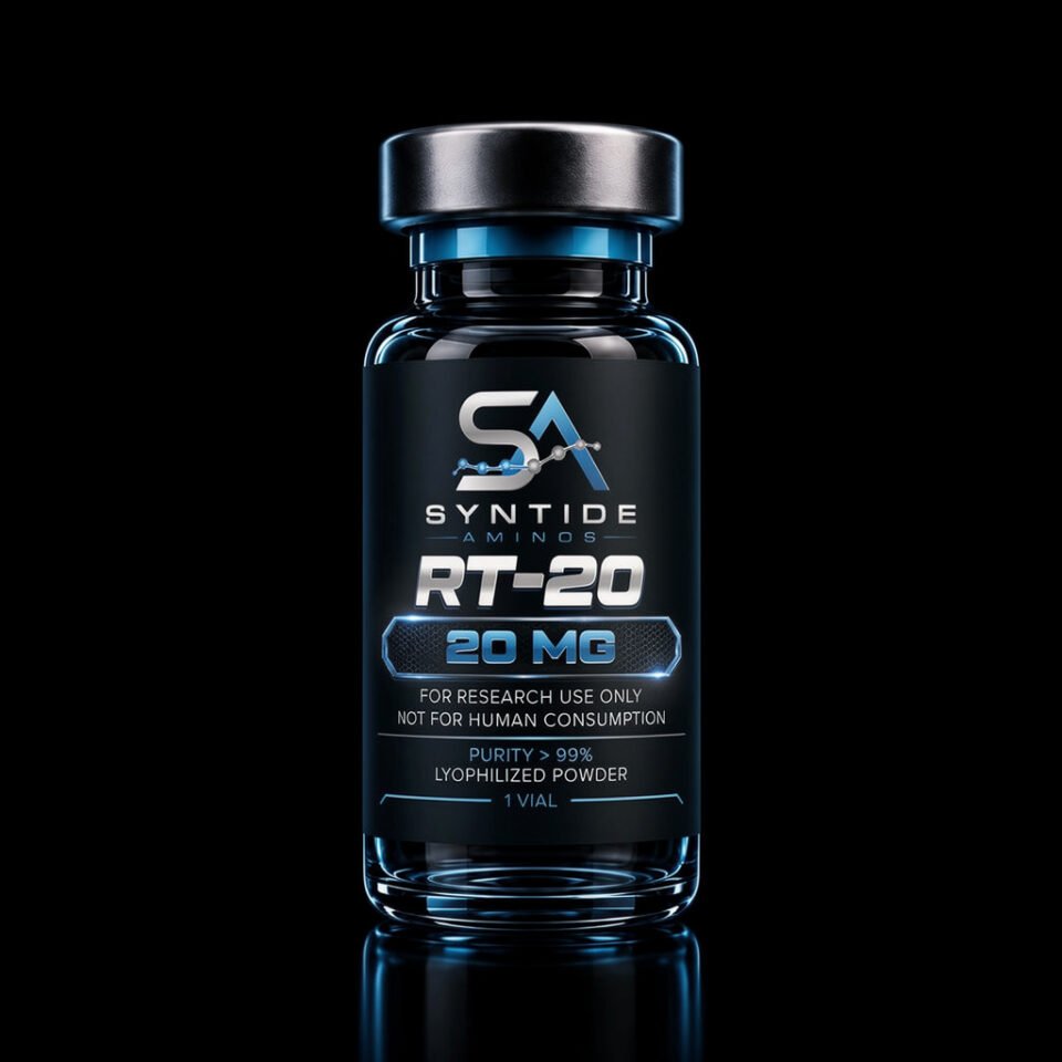 Syntide Aminos RT-20 retatrutide 20 mg research vial