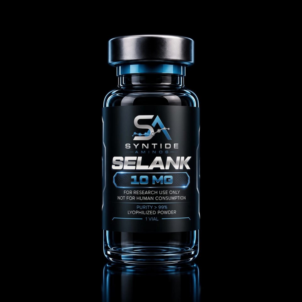 Syntide Aminos Selank 10 mg research vial