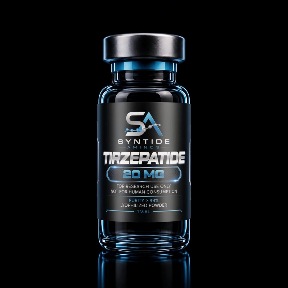 Syntide Aminos tirzepatide 20 mg research vial