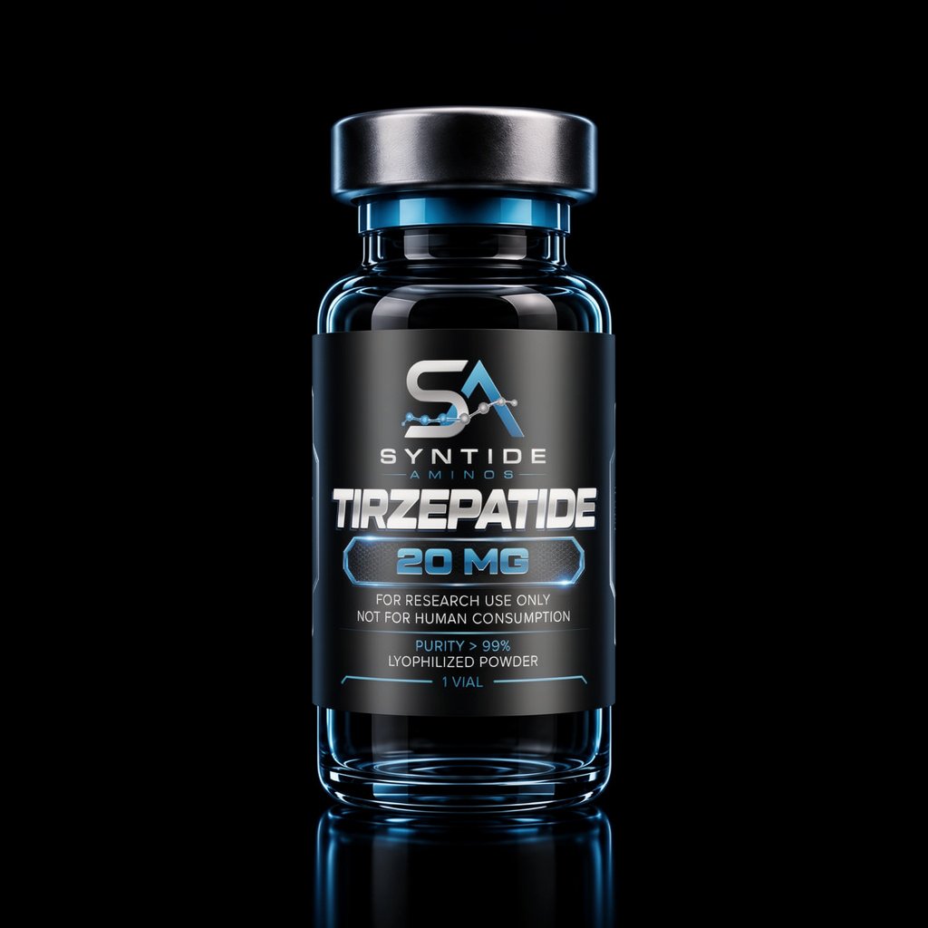 Syntide Aminos tirzepatide 20 mg research vial